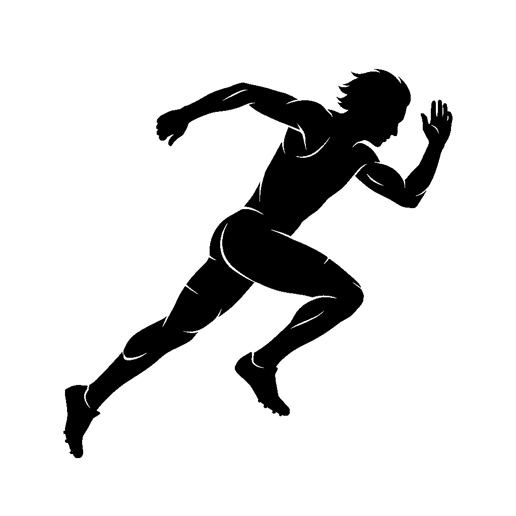 Athlete Runner Silhouette